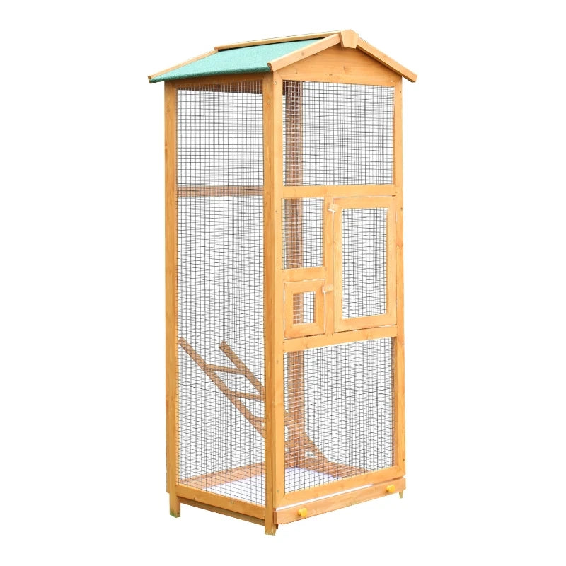 65" Wooden Large Bird Cage