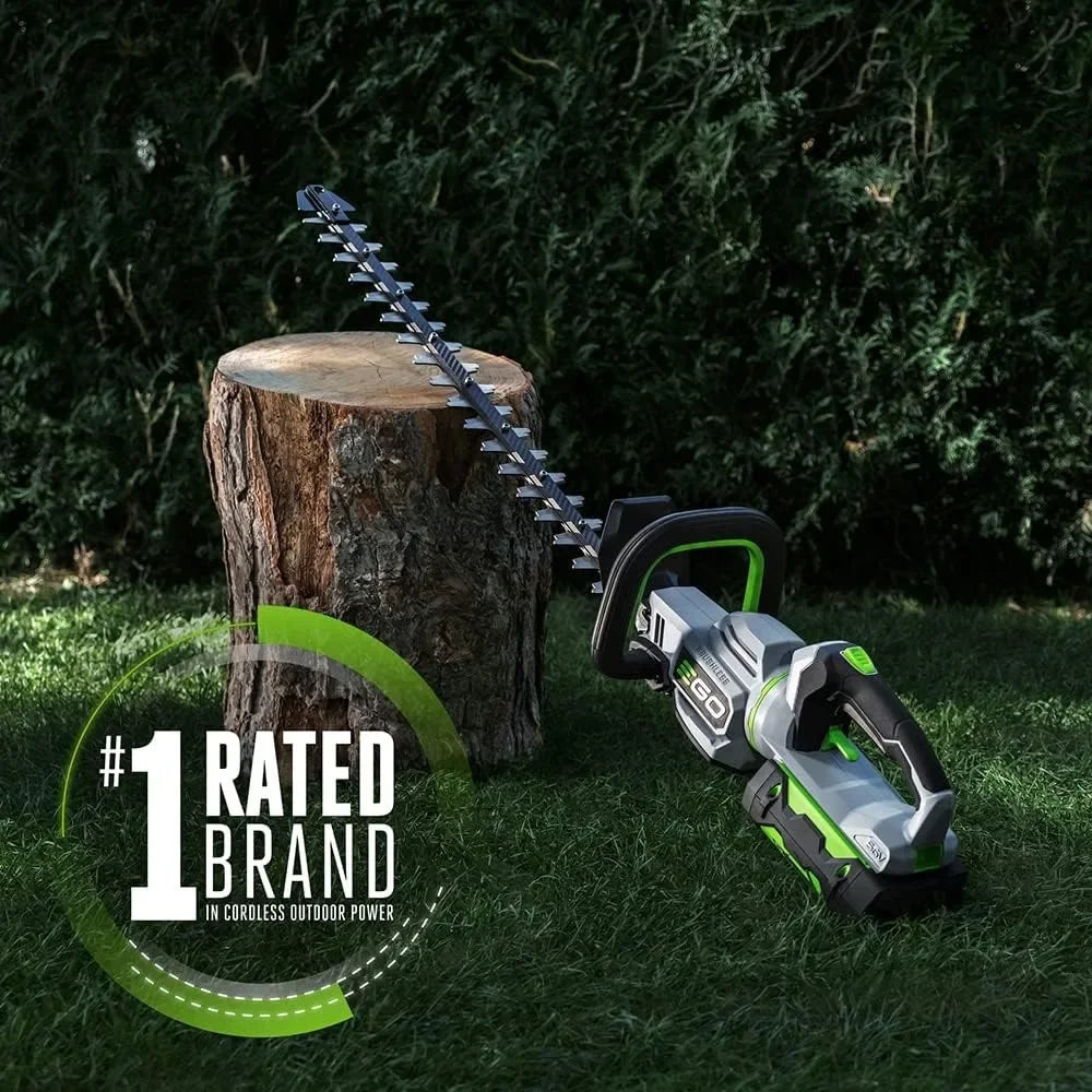 Hedge Trimmer with Dual-Action Blades, Battery and Charger Not Included,